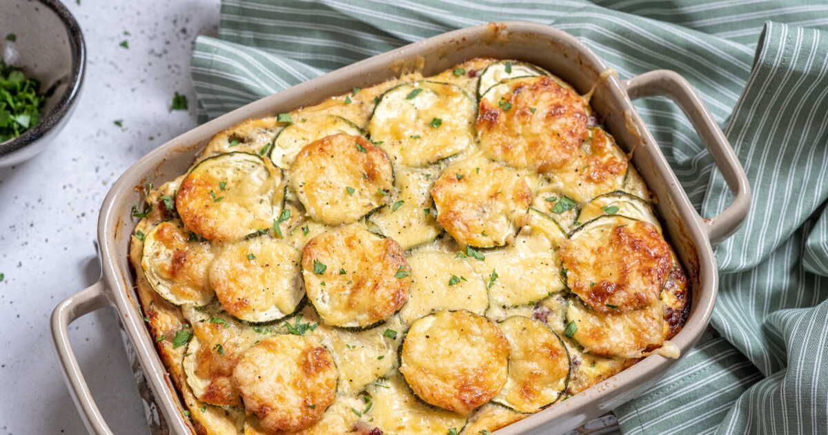 Découvrez comment réaliser des lasagnes légères au Air fryer avec courgettes et chèvre
