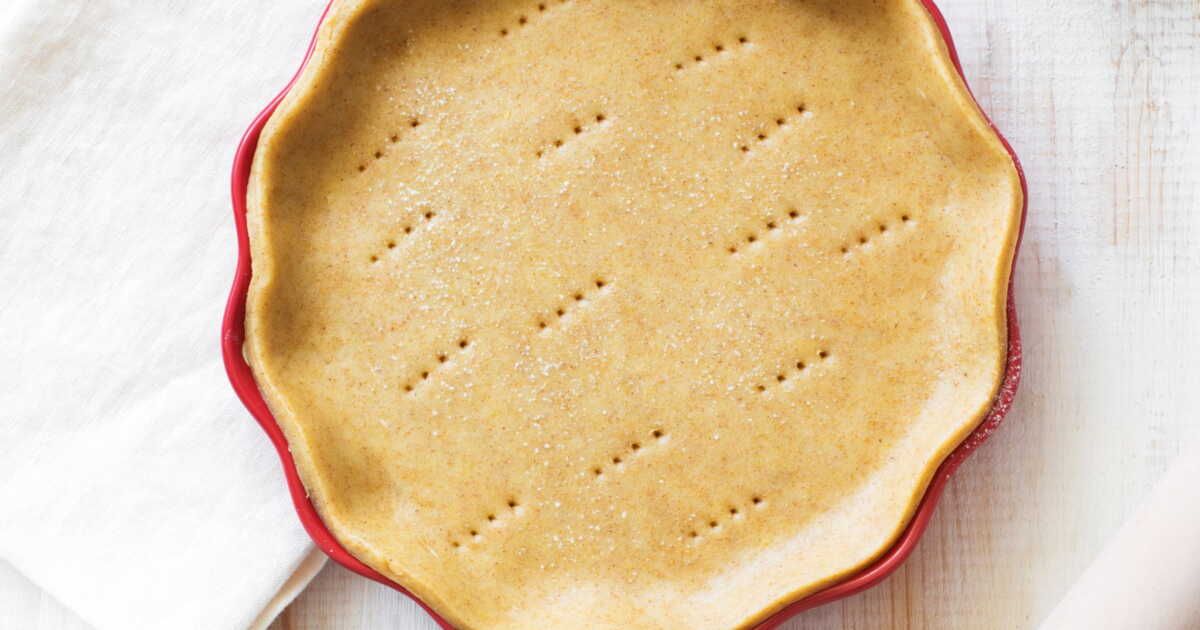 Une pâte à tarte sucrée légère qui prend soin de votre glycémie