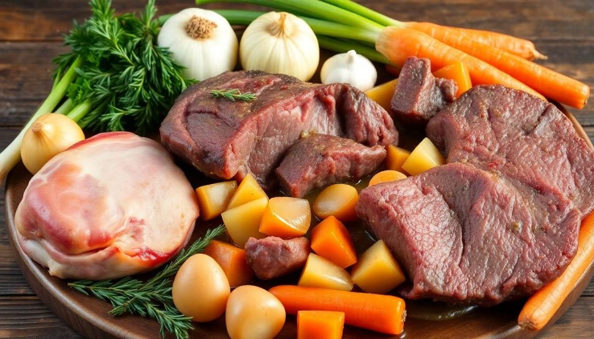 Baeckeoffe traditionnelle aux trois viandes : recette alsacienne authentique