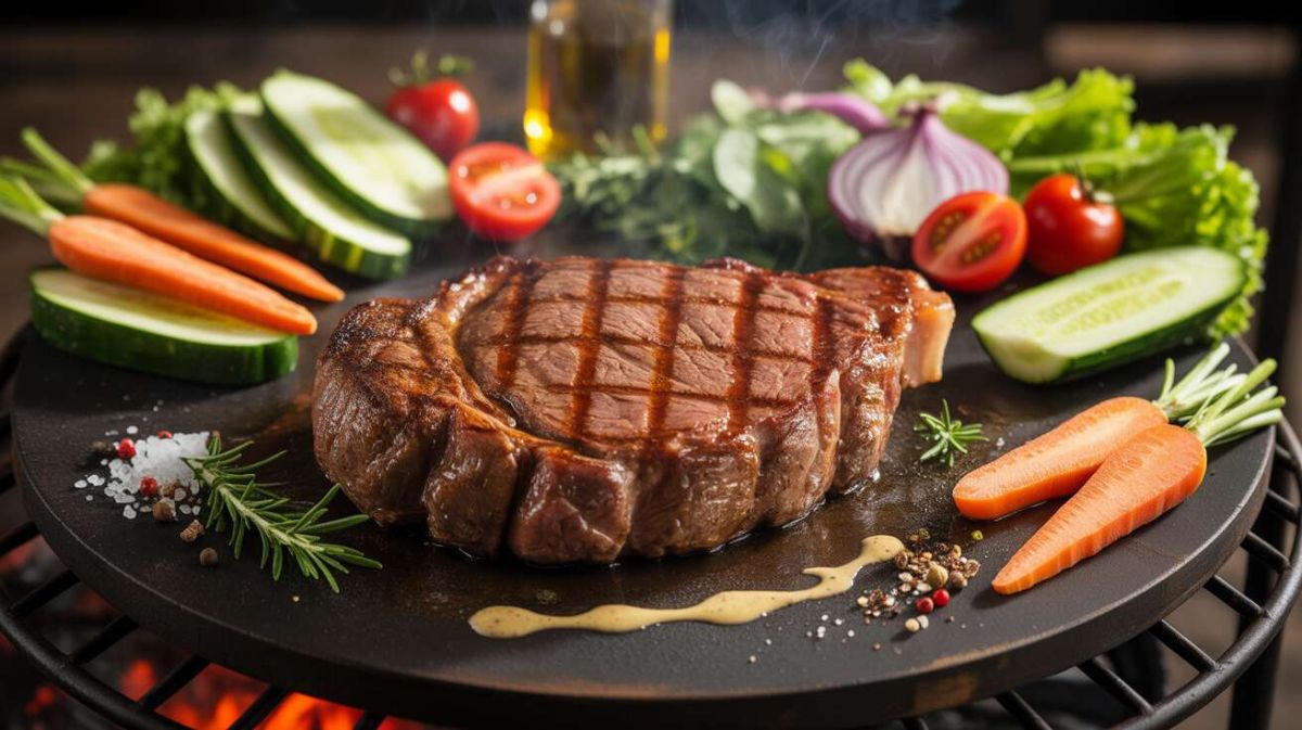 la recette parfaite de l'entrecôte de boeuf grillée au barbecue