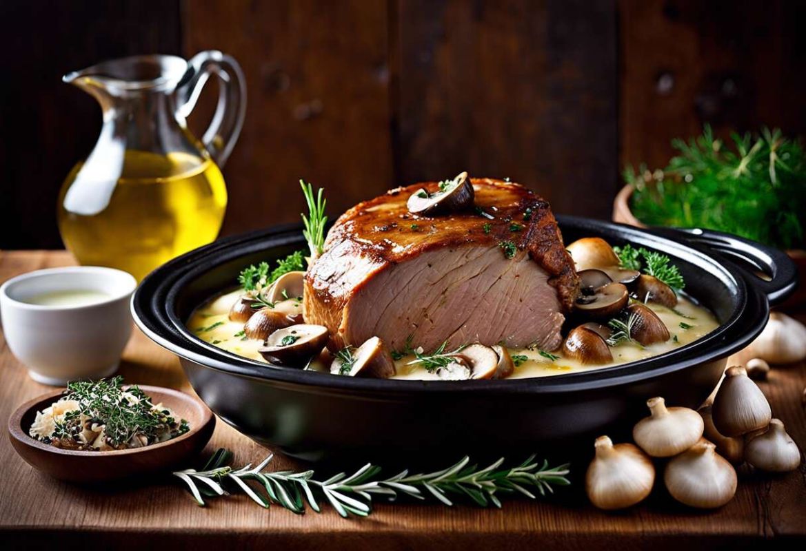 Un rôti de veau en cocotte aux champignons : la recette simplissime pour épater vos proches