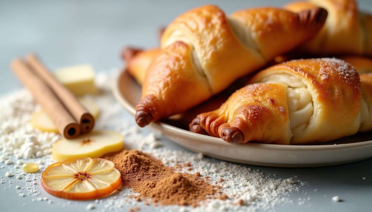 Chaussons légers aux pommes, poires et cannelle : une gourmandise à savourer
