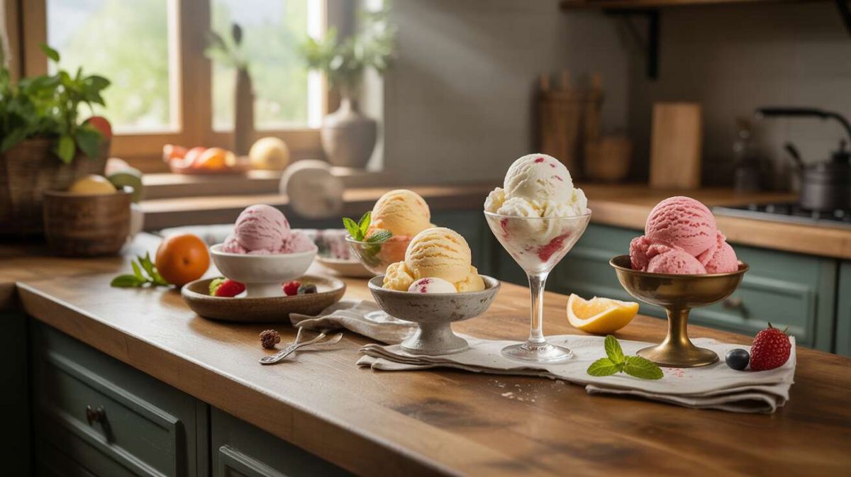 Préparez des glaces maison sans sorbetière : astuces et recettes inratables