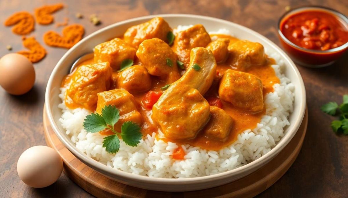 Découvrez la fricassée de poulet au curry : un plat qui réchauffe les cœurs