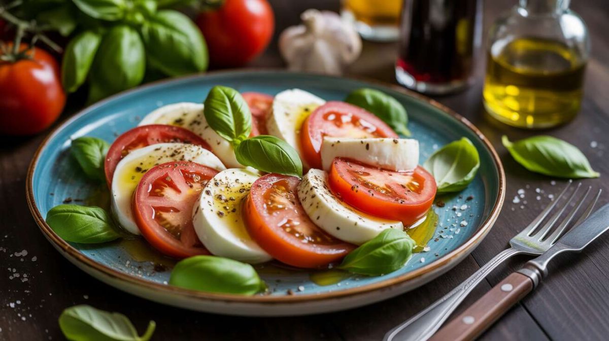 Découvrez la salade caprese : une recette italienne vite prête pour l'été