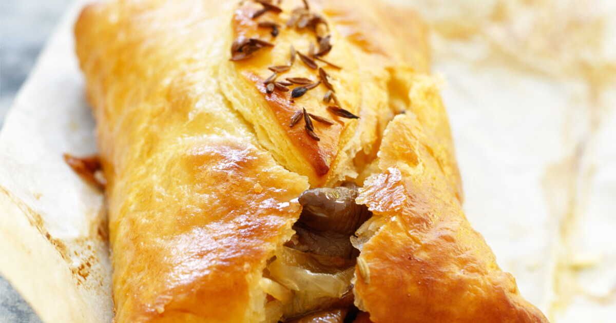 Feuilleté aux pleurotes