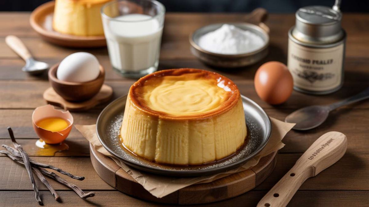 Découvrez le flan pâtissier sans pâte : un délice léger pour vos goûters
