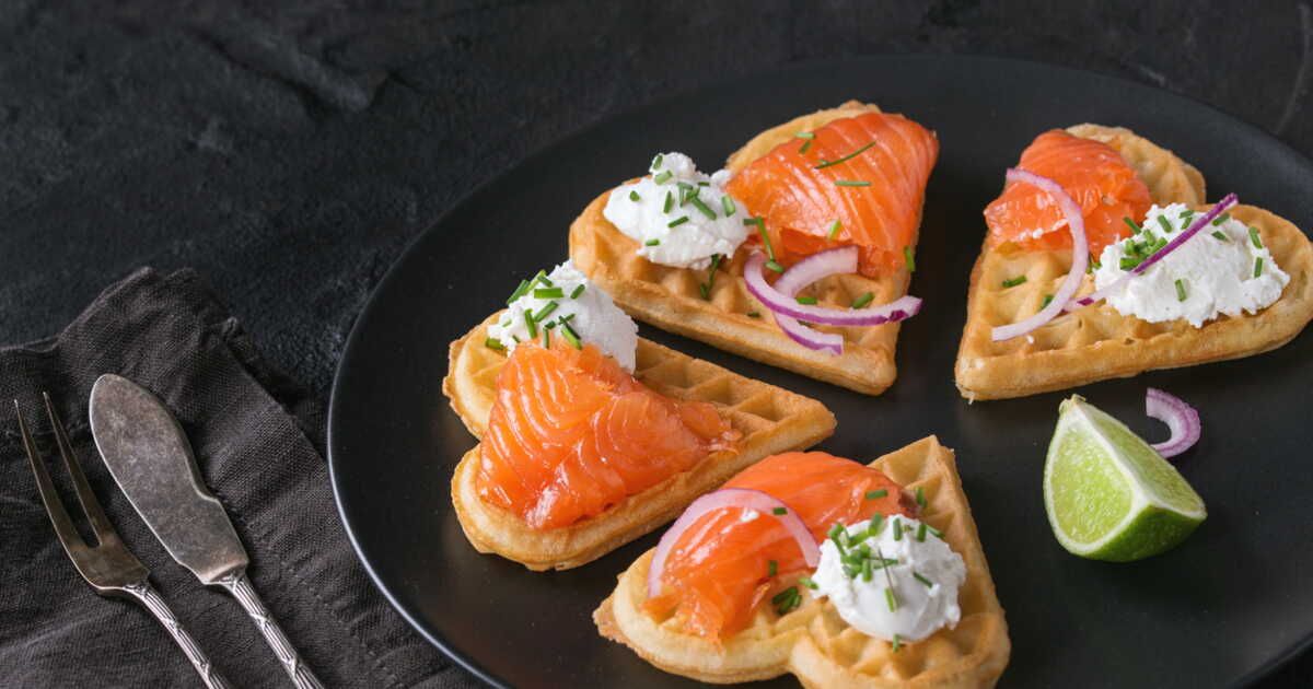 Des gaufres salées qui enchanteront vos repas de mardi-gras