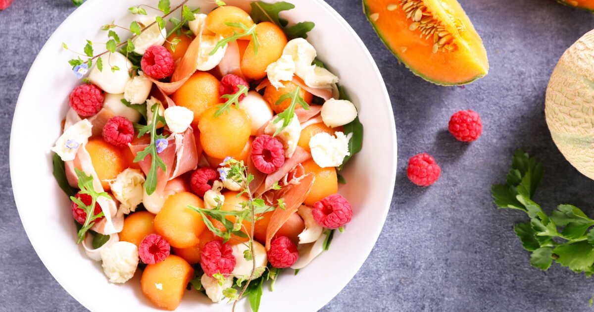 Des entrées estivales qui réinventent le melon