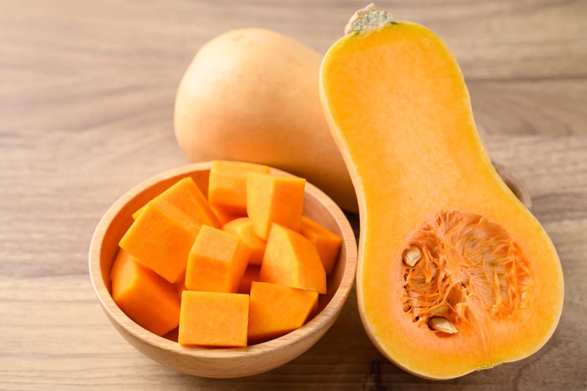le secret pour couper une courge butternut sans effort