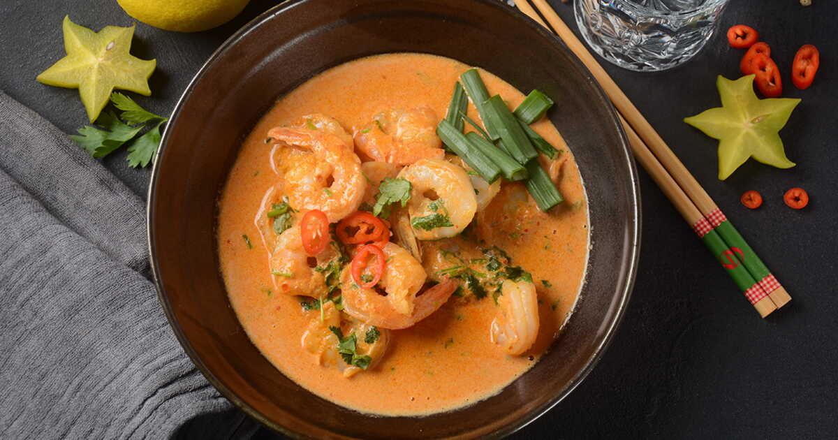 Un curry de crevettes express pour une explosion de saveurs en 15 minutes