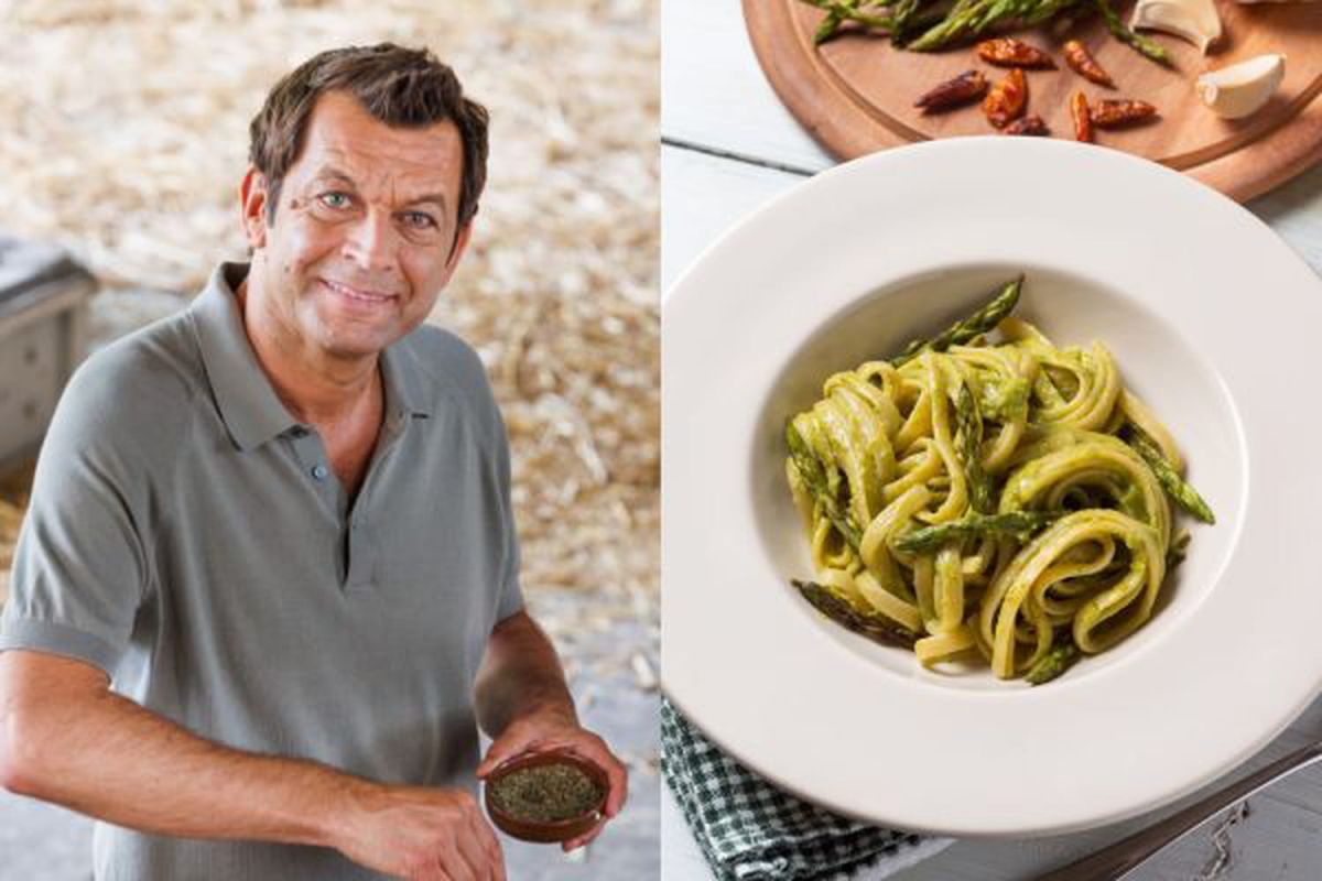 Les linguine aux asperges de Laurent Mariotte, une invitation printanière en cuisine