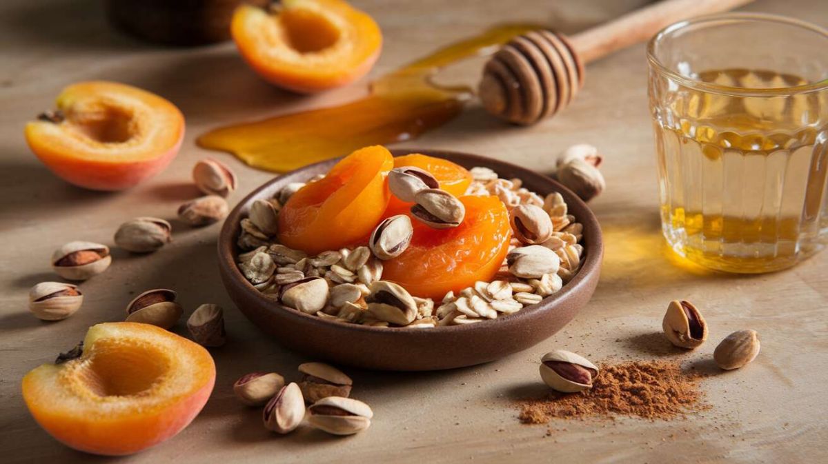 Un délice estival : abricots et pistaches en harmonie