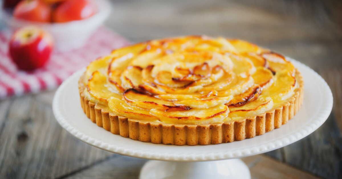 Dégustez une tarte aux pommes légère et sans gluten d'une diététicienne