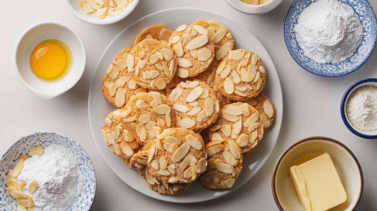 Des tuiles aux amandes prêtes en un clin d'œil