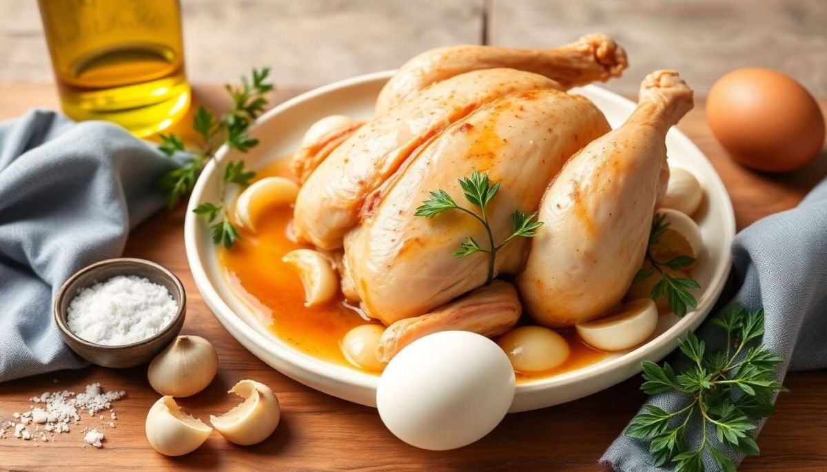 Poulet au vinaigre : un délice aux échalotes à découvrir