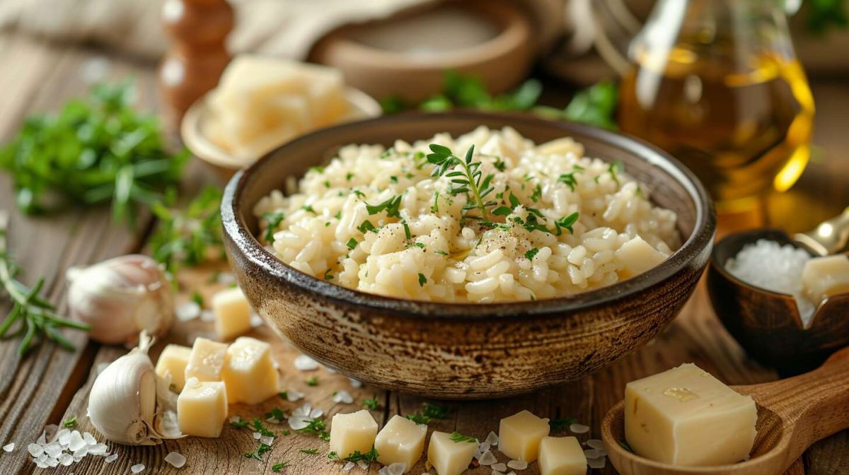 Savourez un risotto au parmesan en un rien de temps