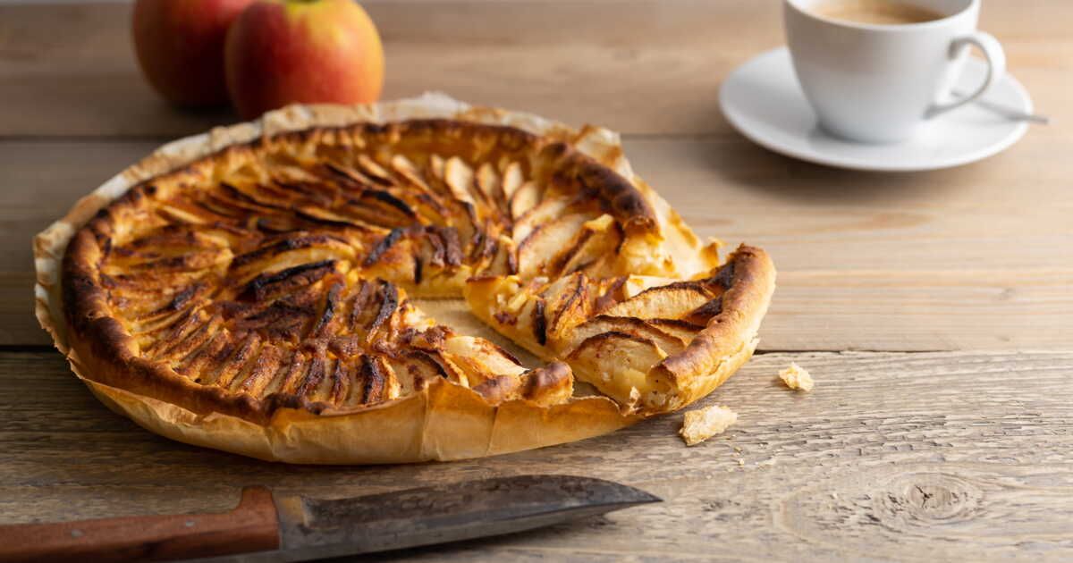 La tarte fine aux pommes de Éric Frechon : un classique revisité