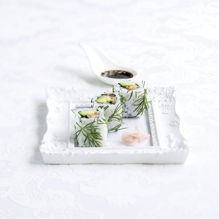 La recette parfaite du california au saumon et à l'oseille