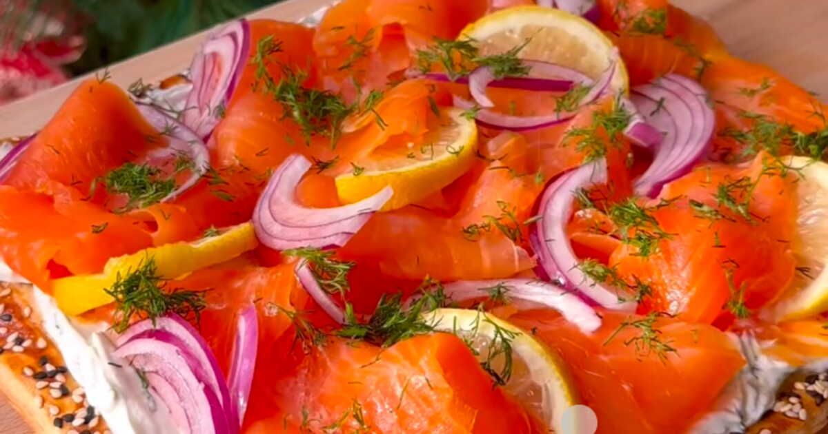 Une tarte au saumon fumé pour épater vos invités au réveillon