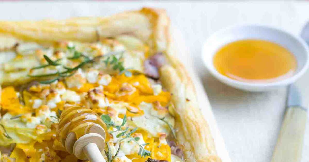 La tarte fine aux pommes de terre et feta : un délice sucré-salé