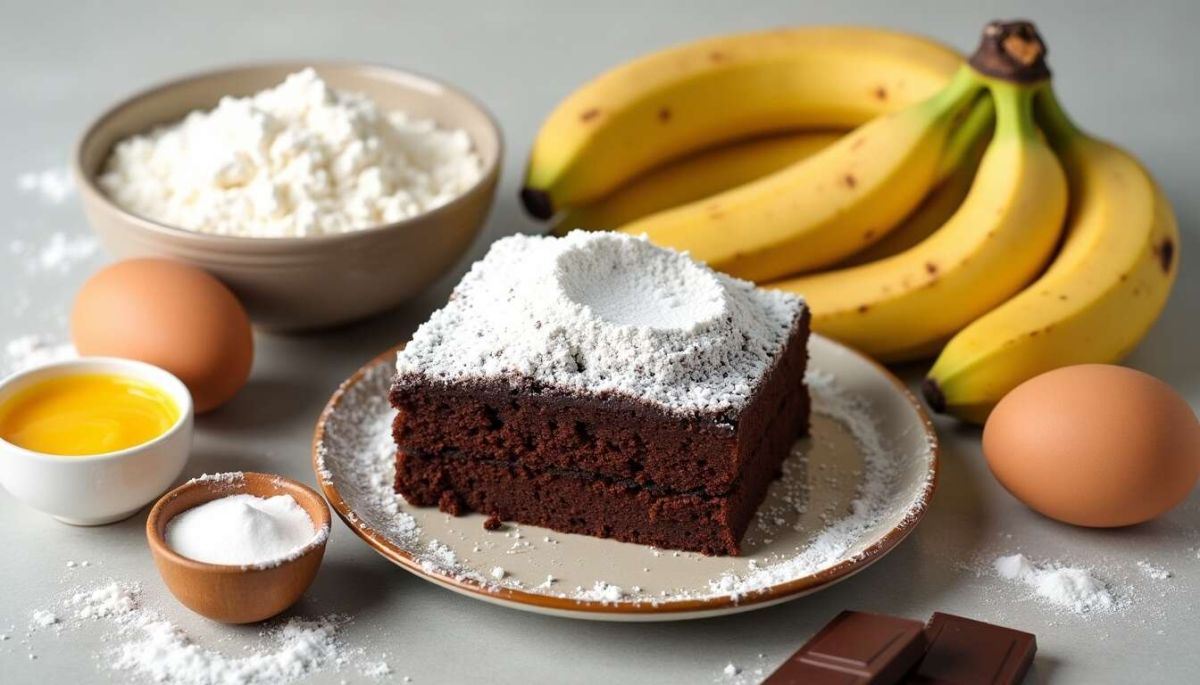 Un cake à la banane et au chocolat : une douceur facile à réaliser