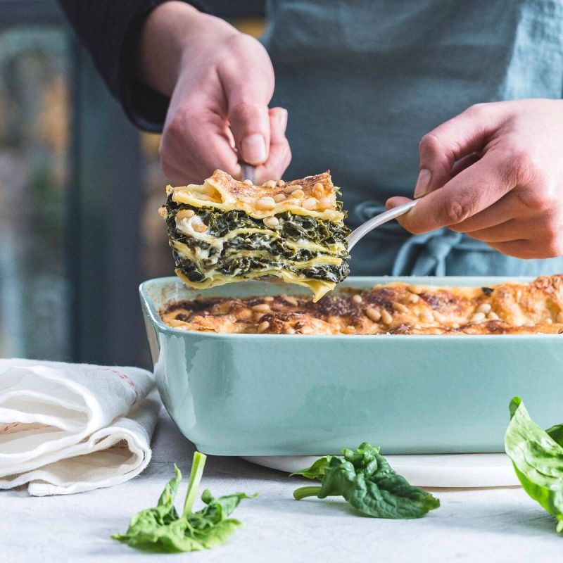 Des lasagnes aux épinards et chèvre qui vont ravir vos convives