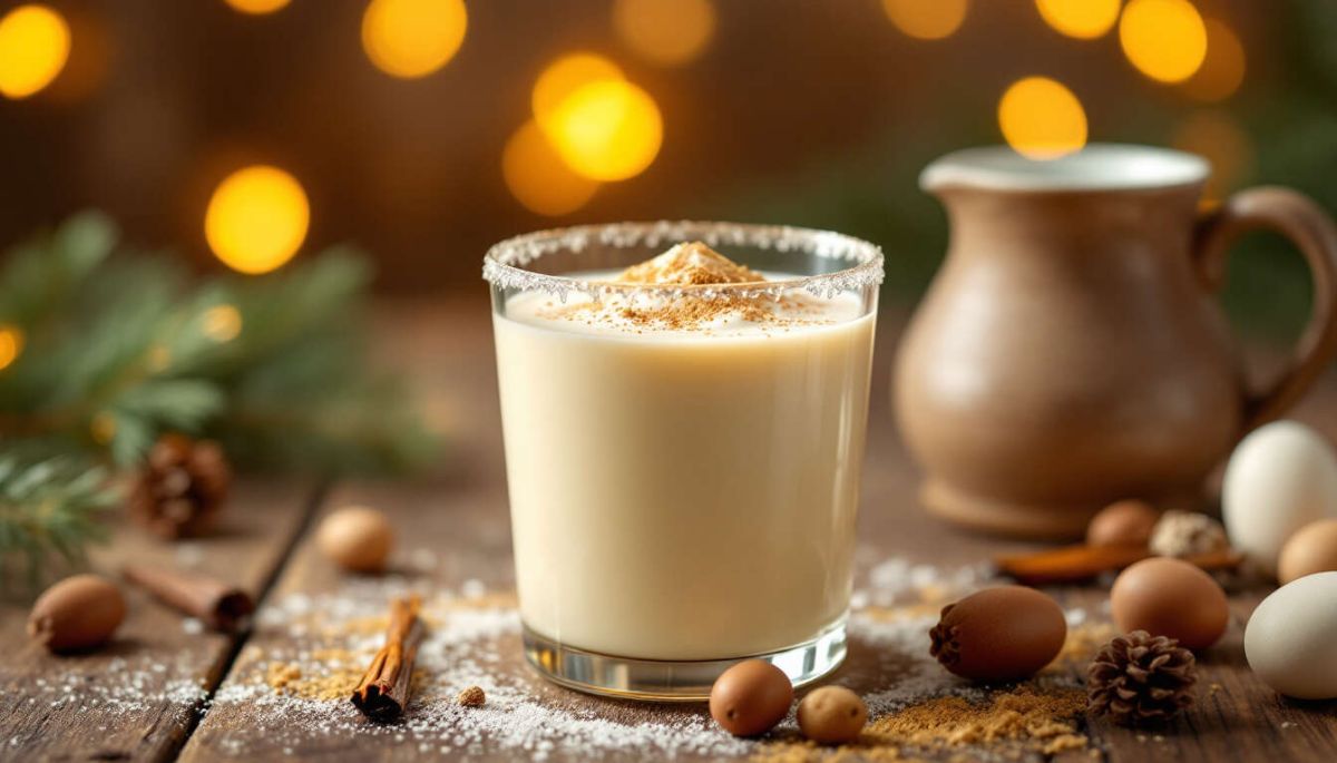 Plongez dans la magie du lait de poule, la boisson festive par excellence