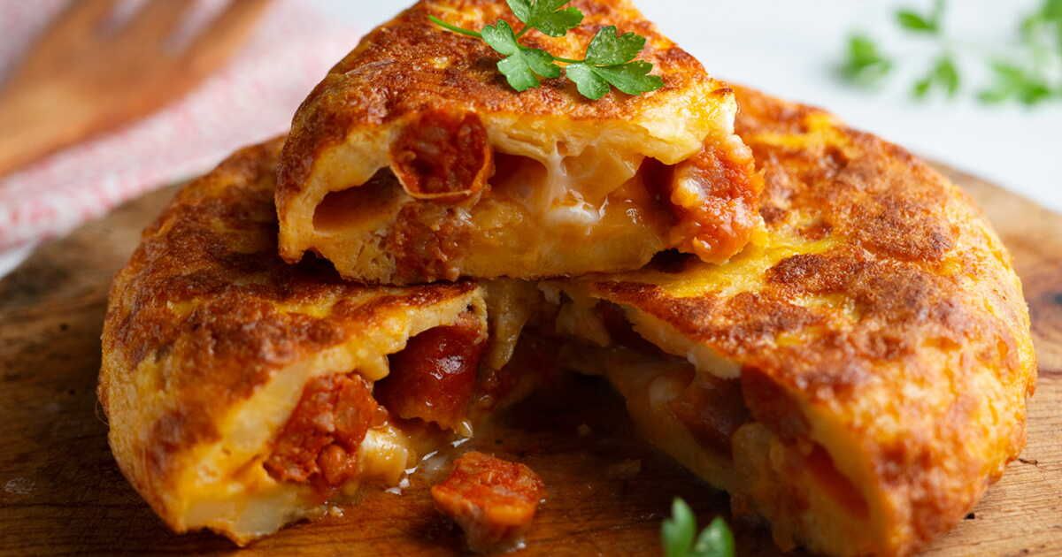 Une tortilla au chorizo qui ravira petits et grands